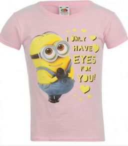 Minion T-Shirt - Light Pink