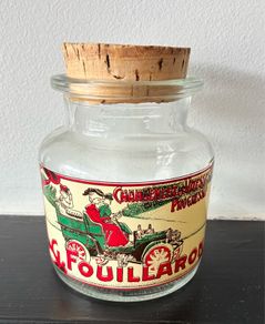 Early 20th Century Automotive Glass Jar.