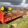 Heavy-Duty Tandem-Axle Low Loader / Bale Trailer Image 7