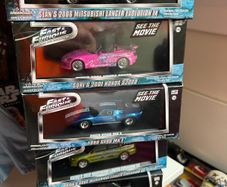 5 Greenlight Fast and Furious 1:43 Die-Cast Model Cars