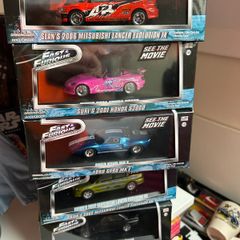 5 Greenlight Fast and Furious 1:43 Die-Cast Model Cars