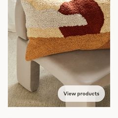 H&M Home Punch Needle Cushion Cover with tags still on
