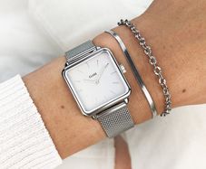 Ladies Silver Cluse Watch