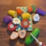 16 piece wooden vegetable toy Image 3