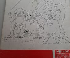 vintage Gaeilge Fallons activity book