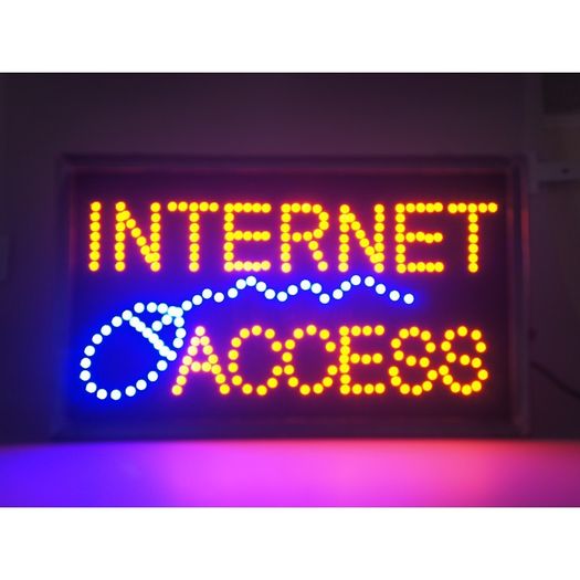 Led Internet Access Sign