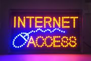 Led Internet Access Sign