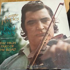 Paul Brady, Tommy Peoples, The High Part of the Road LP,  USA pressing,  Irish Folk
