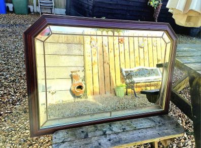 Vintage Leaded Mirror