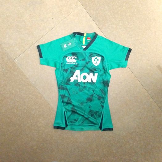 FREE POST NEW Ireland (Size 8)  Player Issue Rugby Jersey Shirt IRFU Eire Irish Canterbury Green GPS World Cup St Patricks Day Paddys Day Womans 7s