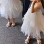 white flower girl dress age 6 Image 6