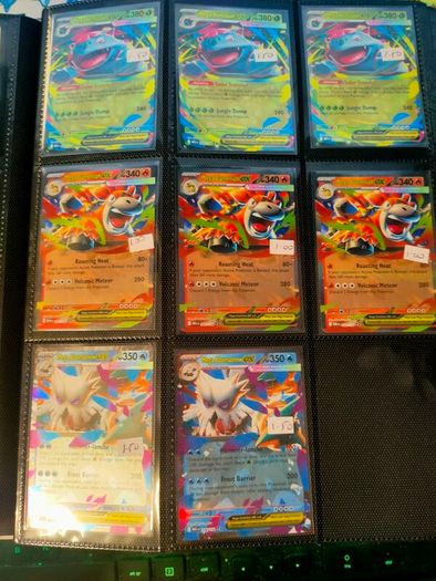 Phantasmal Flames full art . Ex's and promos