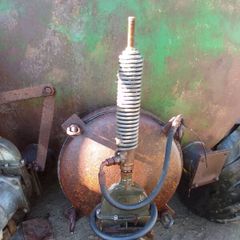 Slurry spreader with raingun
