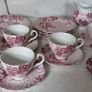 Johnson Brothers Red Lotus Teaset Image 3