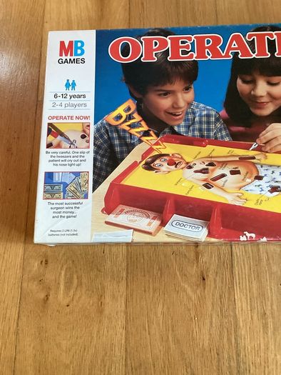 Vintage operation game