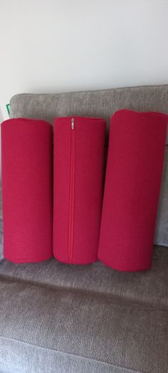 3 long cushions