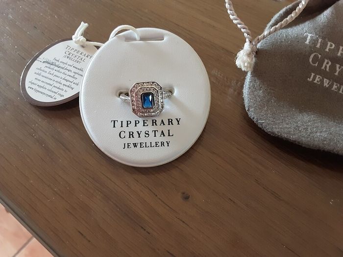 Brand New Tipperary Crystal Ring