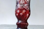 Beautiful handcut Ruby vase