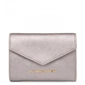 Purse.Lancaster Femme Lancaster Saffiano Signature. Rose