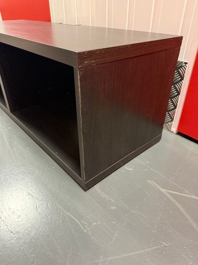 TV bench, black-brown