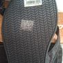 New Black Sequined Flip Flops Size 6 Image 4