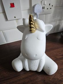 Belleek living unicorn night light