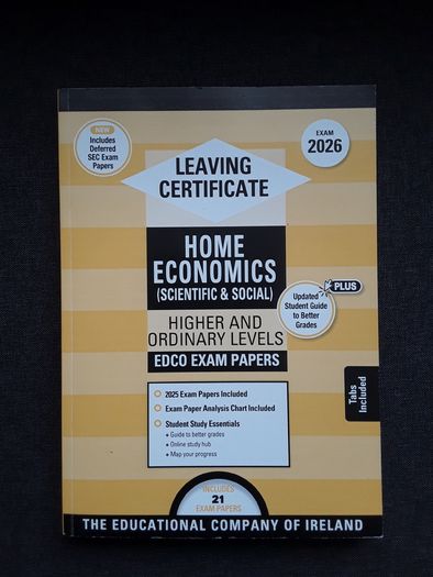 Leaving cert Edco Exam Papers brand new