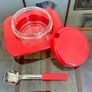 Vintage 1970s VALIRA Retro Parmesan Serving Dish and Spoon Image 7