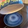 Beautiful Vintage Portuguese Hand Painted Floral Ceramic Tureen Serving Dish Image 4