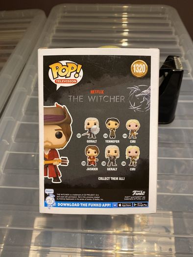 Funko the Witcher jaskier chase