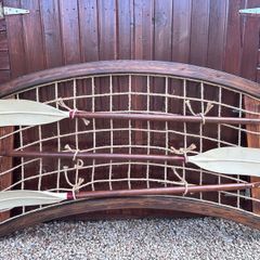 Handcrafted Rowing Wall Sculptured