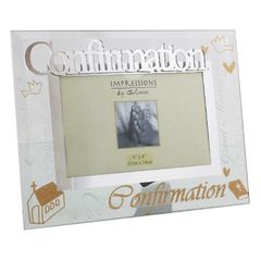 Glass Confirmation Photo Frame
