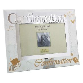 Glass Confirmation Photo Frame