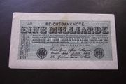 Germany. Reichsbanknote. 1 Milliarde Mark (20.10.1923) Nice Condition!