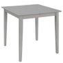 Extendable Dining Table Grey (80-120)x80x74 cm MDF Image 3