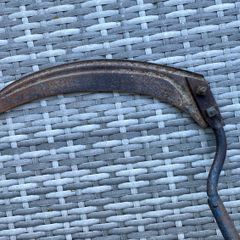 Vintage long-handle hook / scythette / sickle