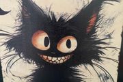 Cute funny Crazy Cat sign