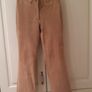 Suede Trousers 12/14 Honey Beige Image 2