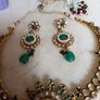 Costume  Necklace & Matching  Earrings.  Length  - Adjustable. . Image 3