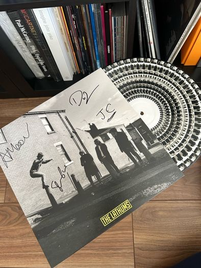 The Lathums Bloods records Fully signed zoetrope