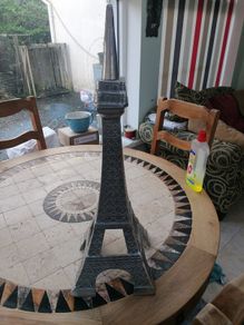 Handcrafted metal Eiffel Tower