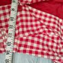 Cute Red and White Gingham check blazer size 8 Image 8