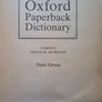 The Oxford Paperback English Dictionary OED Paperback 1991 Image 6