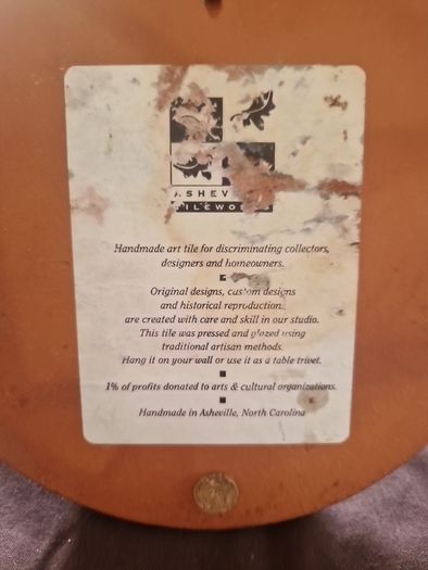 pottery trivet