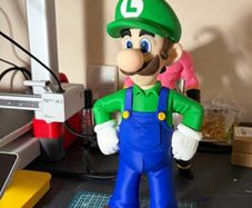 Luigi, Super Mario 3D print 33cm