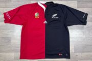 Vintage 2005 Adidas British &amp; Irish Lions All Blacks Tour Rugby Jersey Shirt Mens XL