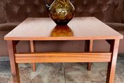 Teak MCM Scandi Design Vintage Low Side Coffee Table