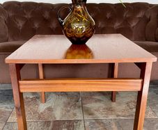 Teak MCM Scandi Design Vintage Low Side Coffee Table
