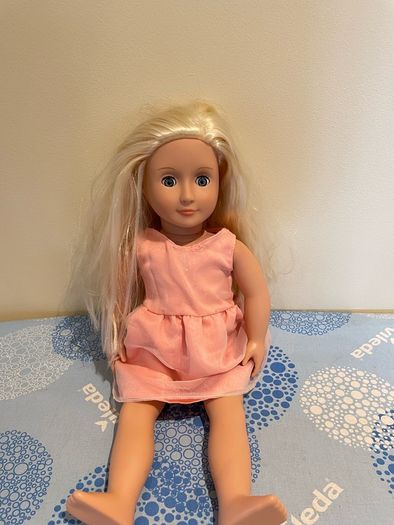 Our Generation Dolls and Highchair