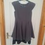 Grey Lined Dress - Size 10 Image 9